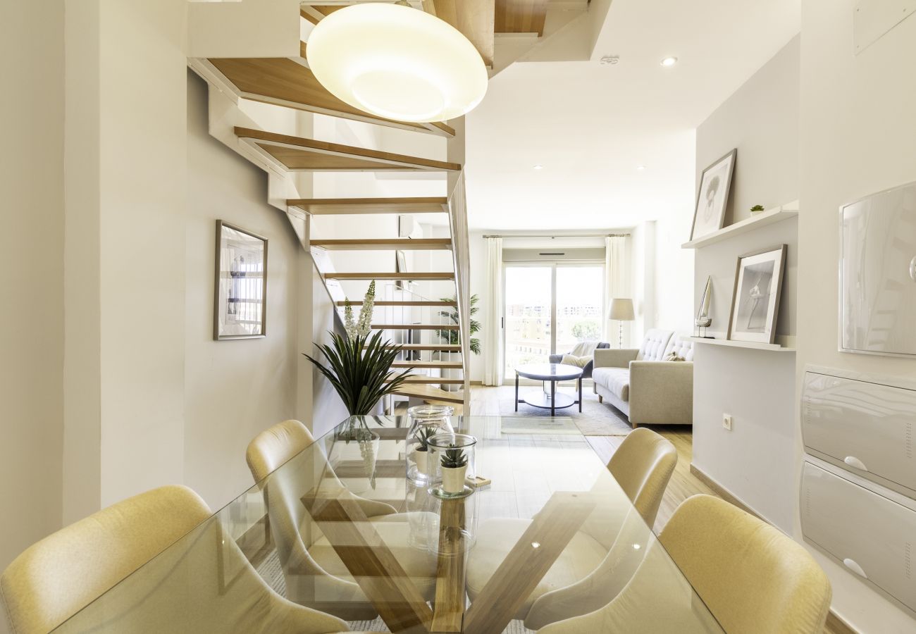 Apartamento en Málaga - WintoWinRentals - Atico luxury con vistas al mar.