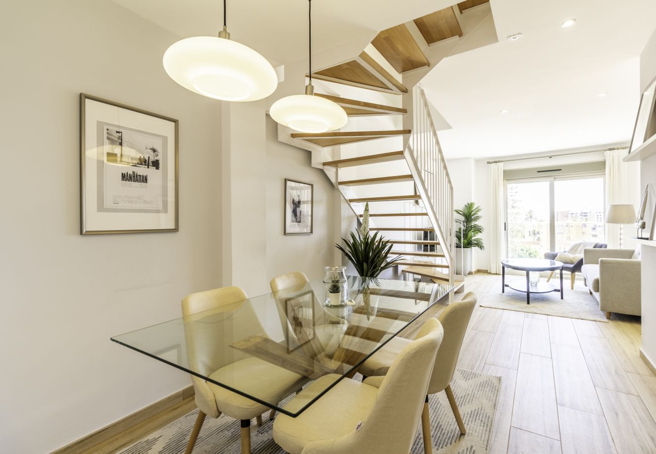 Apartamento en Málaga - WintoWinRentals - Atico luxury con vistas al mar.