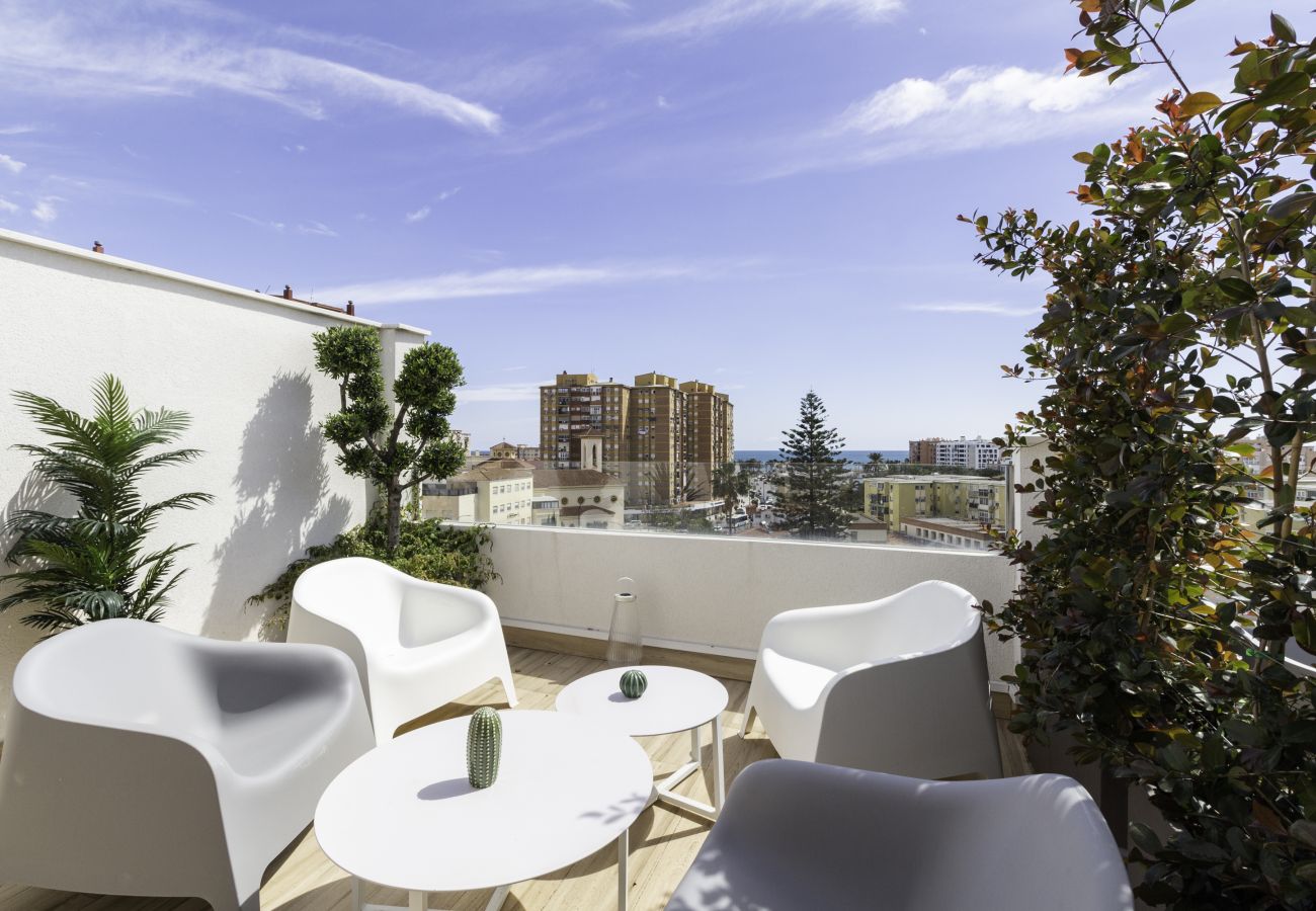 Apartamento en Málaga - WintoWinRentals - Atico luxury con vistas al mar.