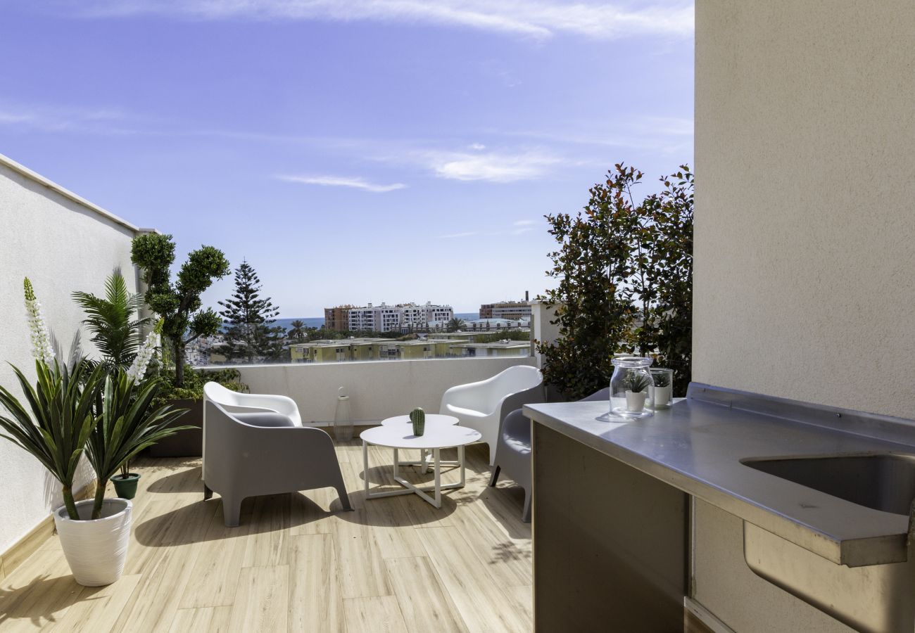 Apartamento en Málaga - WintoWinRentals - Atico luxury con vistas al mar.