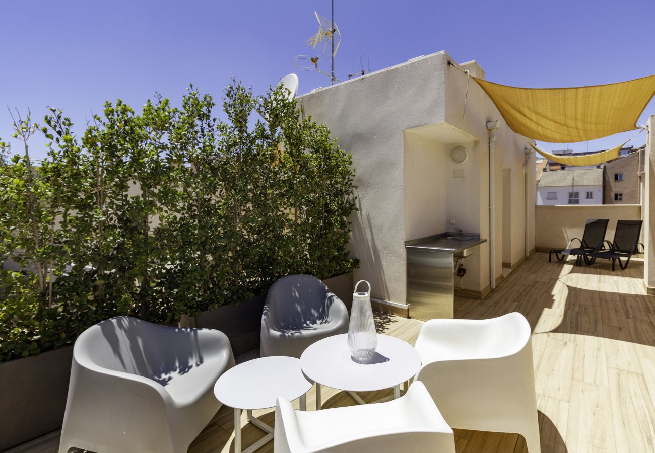 Apartamento en Málaga - WintoWinRentals - Atico luxury con vistas al mar.