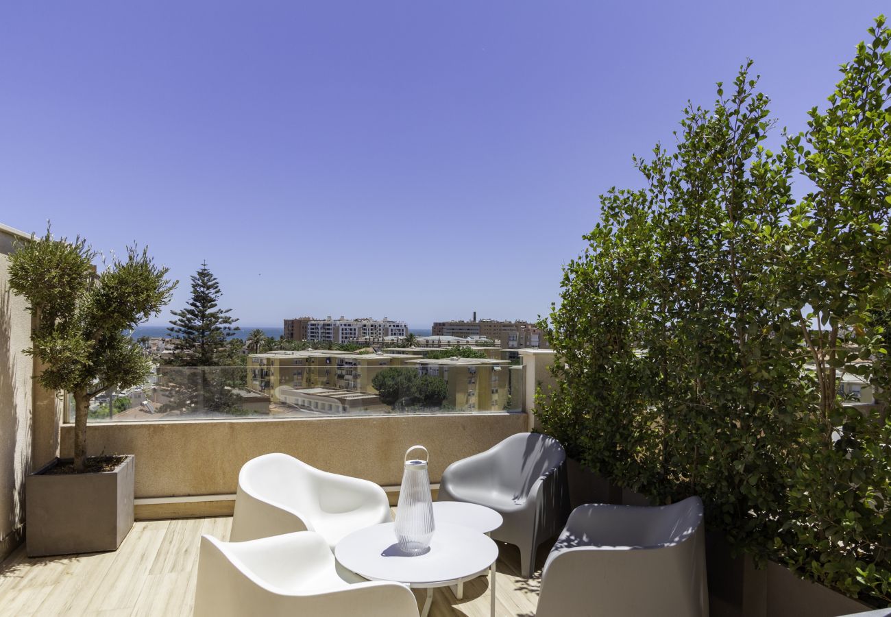 Apartamento en Málaga - WintoWinRentals - Atico luxury con vistas al mar.