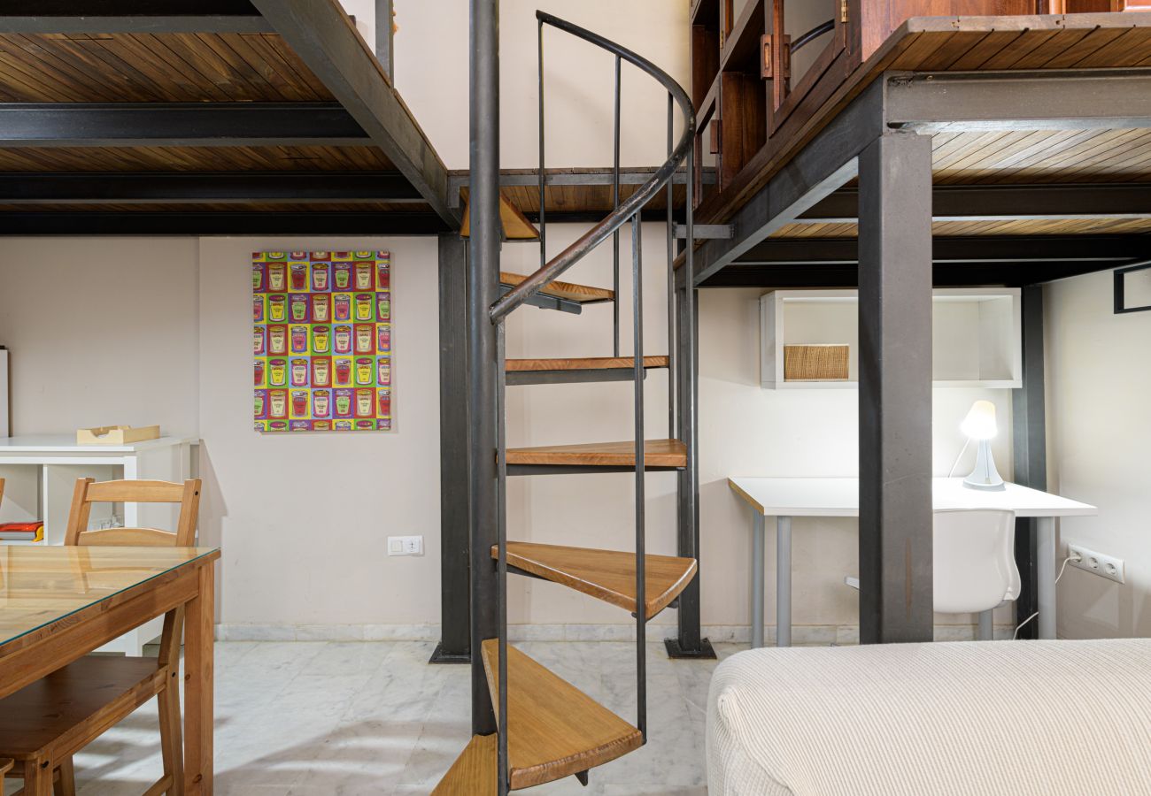 Estudio en Málaga - WintowinRentals Acogedor Estudio Loft para dos cerca del Centro Histórico de Málaga