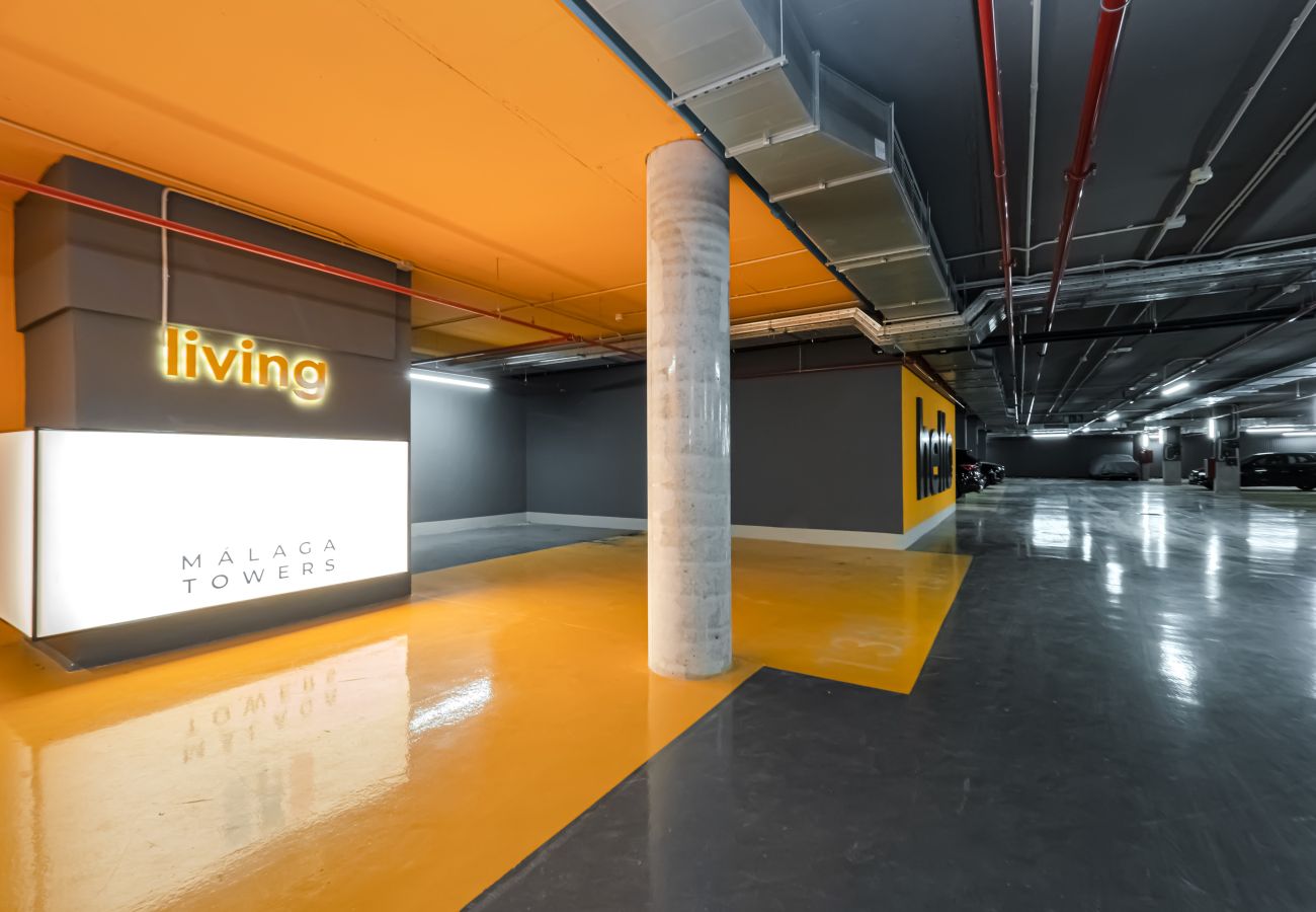 Ferienwohnung in Málaga - LUXUS-APARTMENT IM MALAGA TOWER 8ºA