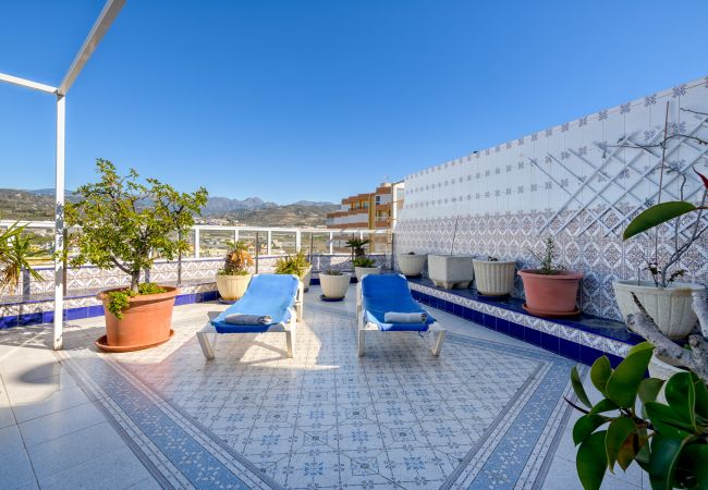 Ferienwohnung in Torrox Costa - WintowinRentals Spektakuläre Aussichten, Penthouse, 1st Line Beach in Torrox Ferienwohnung in Torrox Costa - WintowinRentals Spektakuläre Aussichten, Penthouse, 1st Line Beach in Torrox