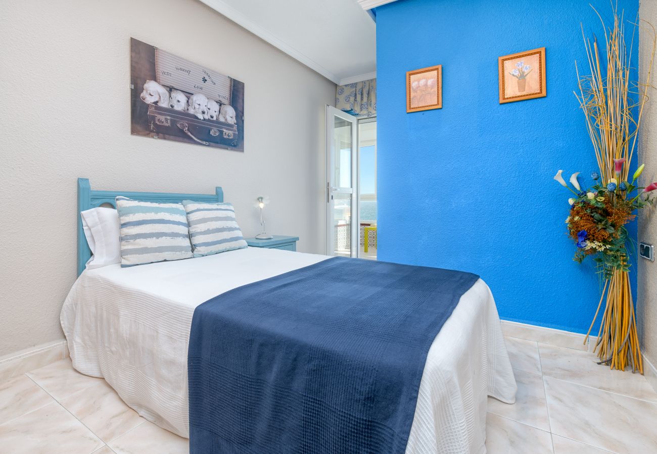 Ferienwohnung in Torrox Costa - WintowinRentals Spektakuläre Aussichten, Penthouse, 1st Line Beach in Torrox