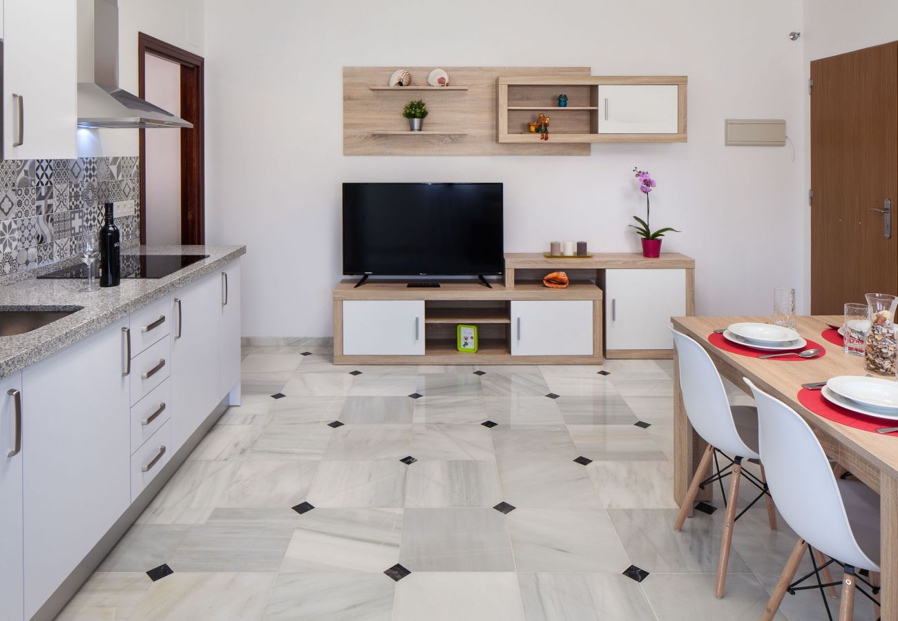 Ferienwohnung in Málaga - WintowinRentals Alle Annehmlichkeiten Malaga Center.