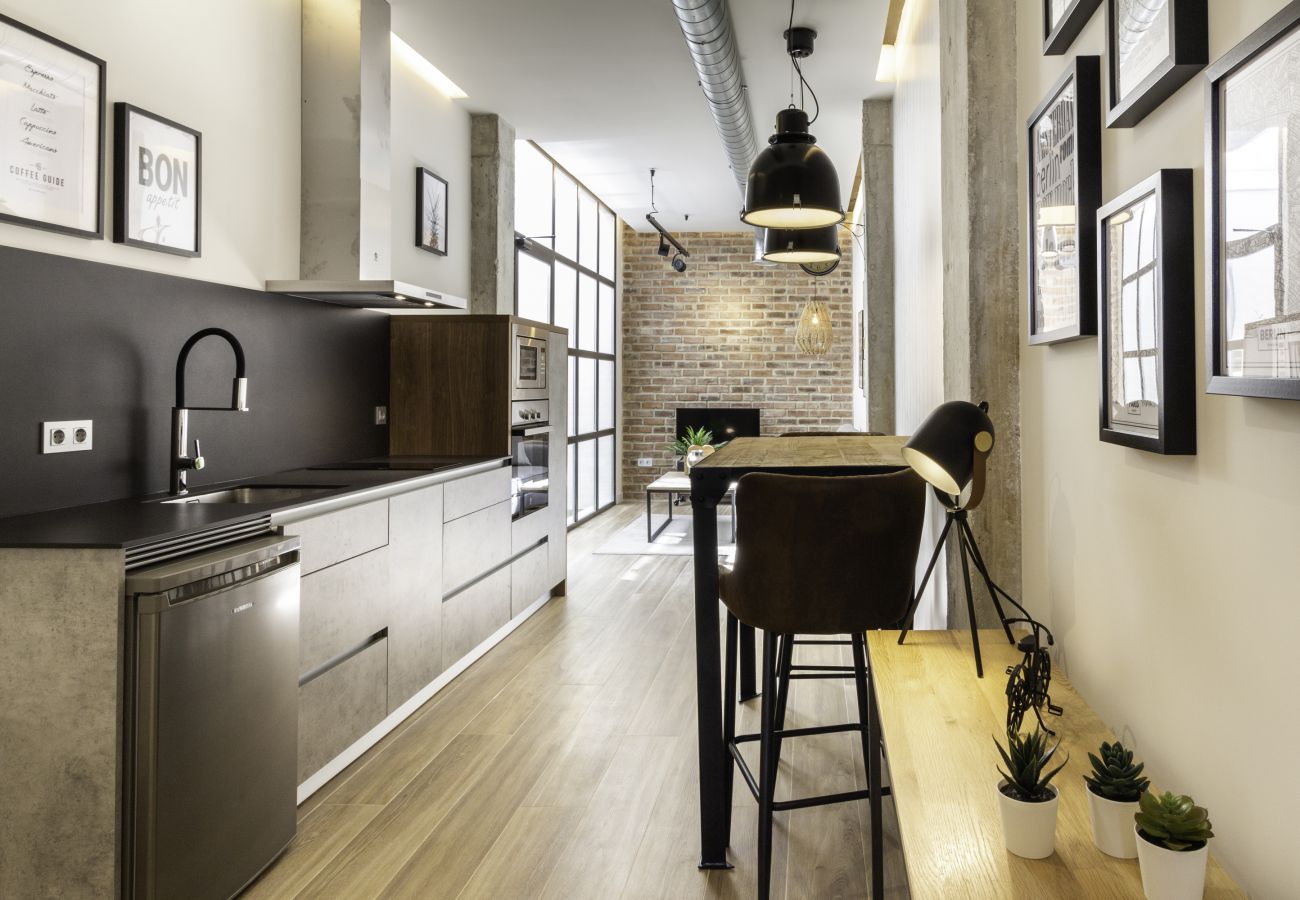 Ferienwohnung in Málaga - Huelin Suites by WintowinRentals Loft NewYork