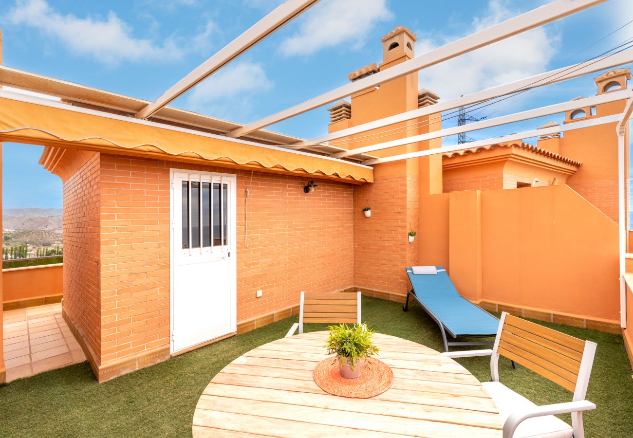 Ferienwohnung in Rincón de la Victoria - WintoWinRentals - GROSSER ATIC MIT MEERBLICK