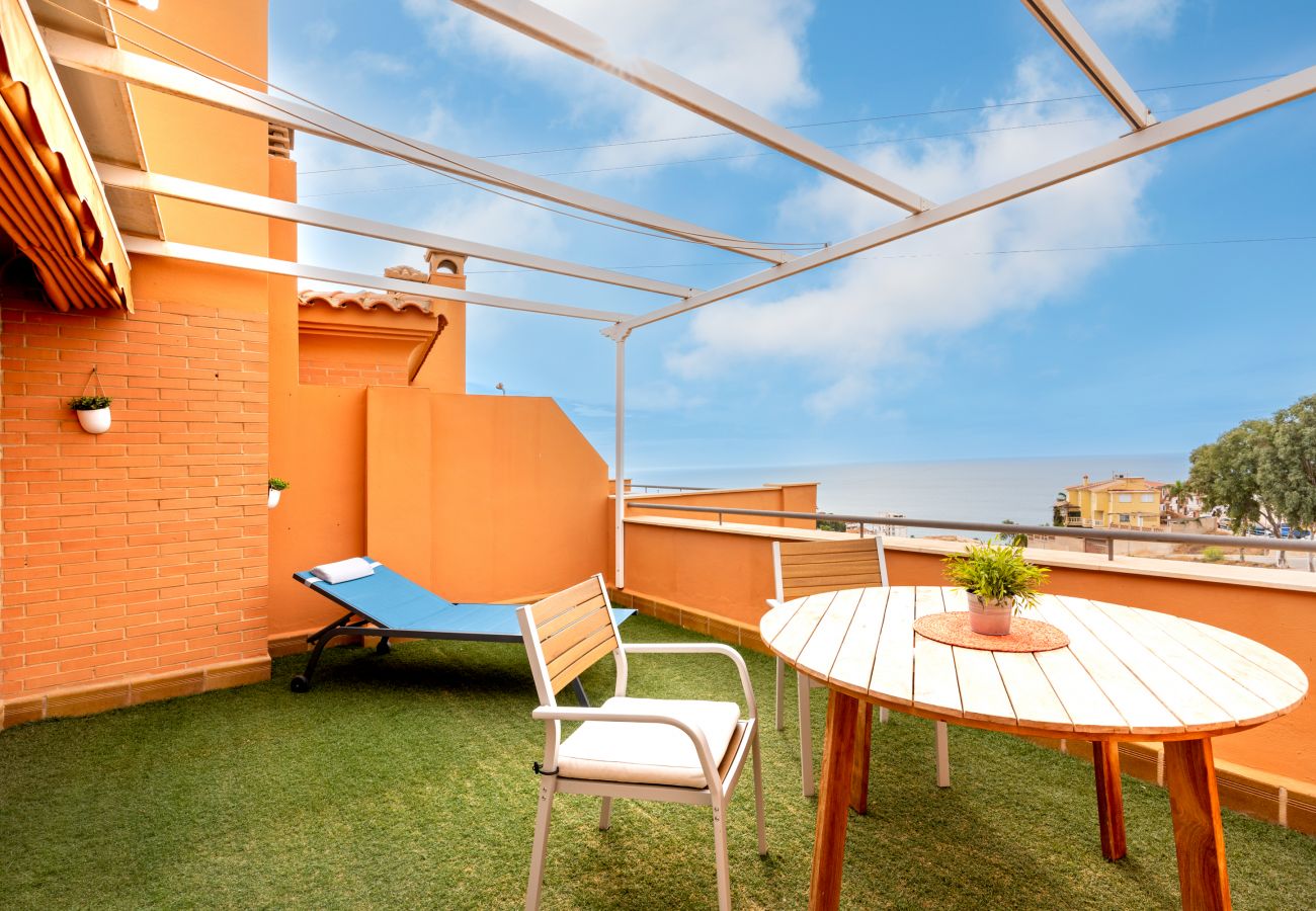 Ferienwohnung in Rincón de la Victoria - WintoWinRentals - GROSSER ATIC MIT MEERBLICK