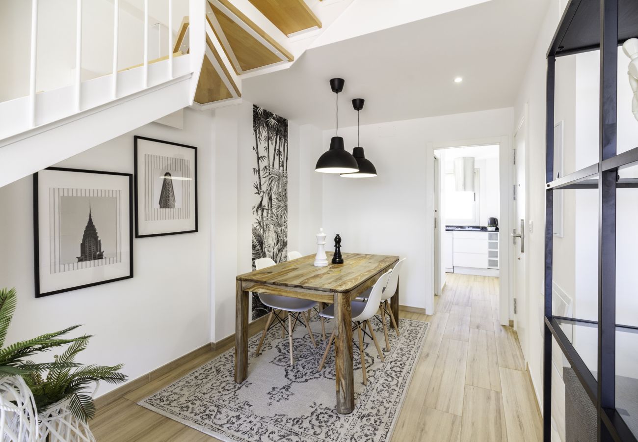 Ferienwohnung in Málaga - WintoWinRentals - Super Aussicht mit Terrasse neben dem Strand.