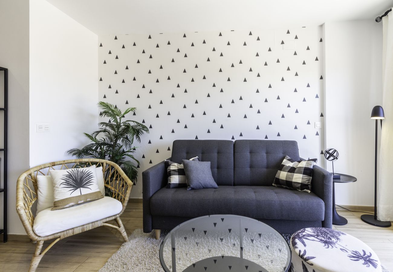 Ferienwohnung in Málaga - WintoWinRentals - Super Aussicht mit Terrasse neben dem Strand.