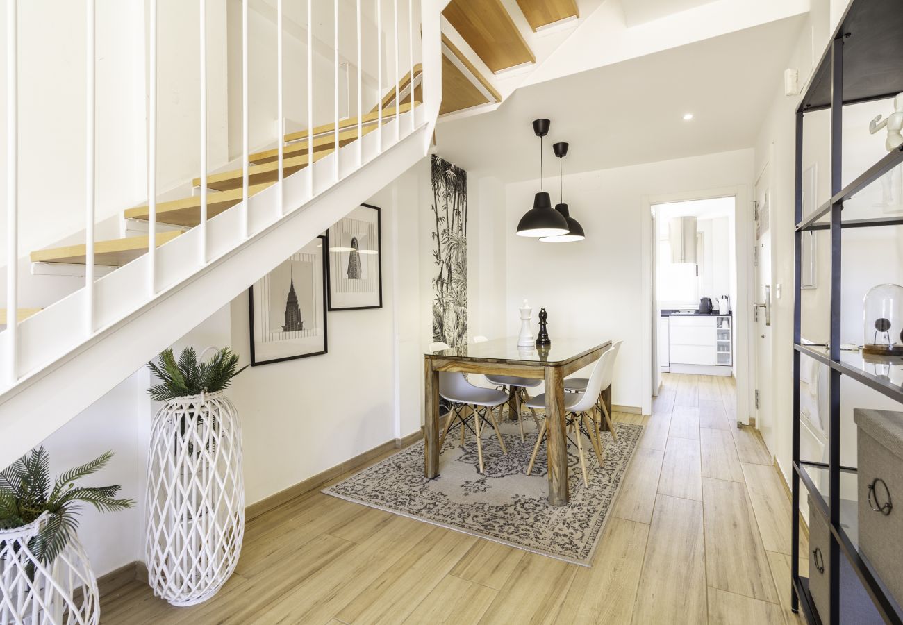 Ferienwohnung in Málaga - WintoWinRentals - Super Aussicht mit Terrasse neben dem Strand.