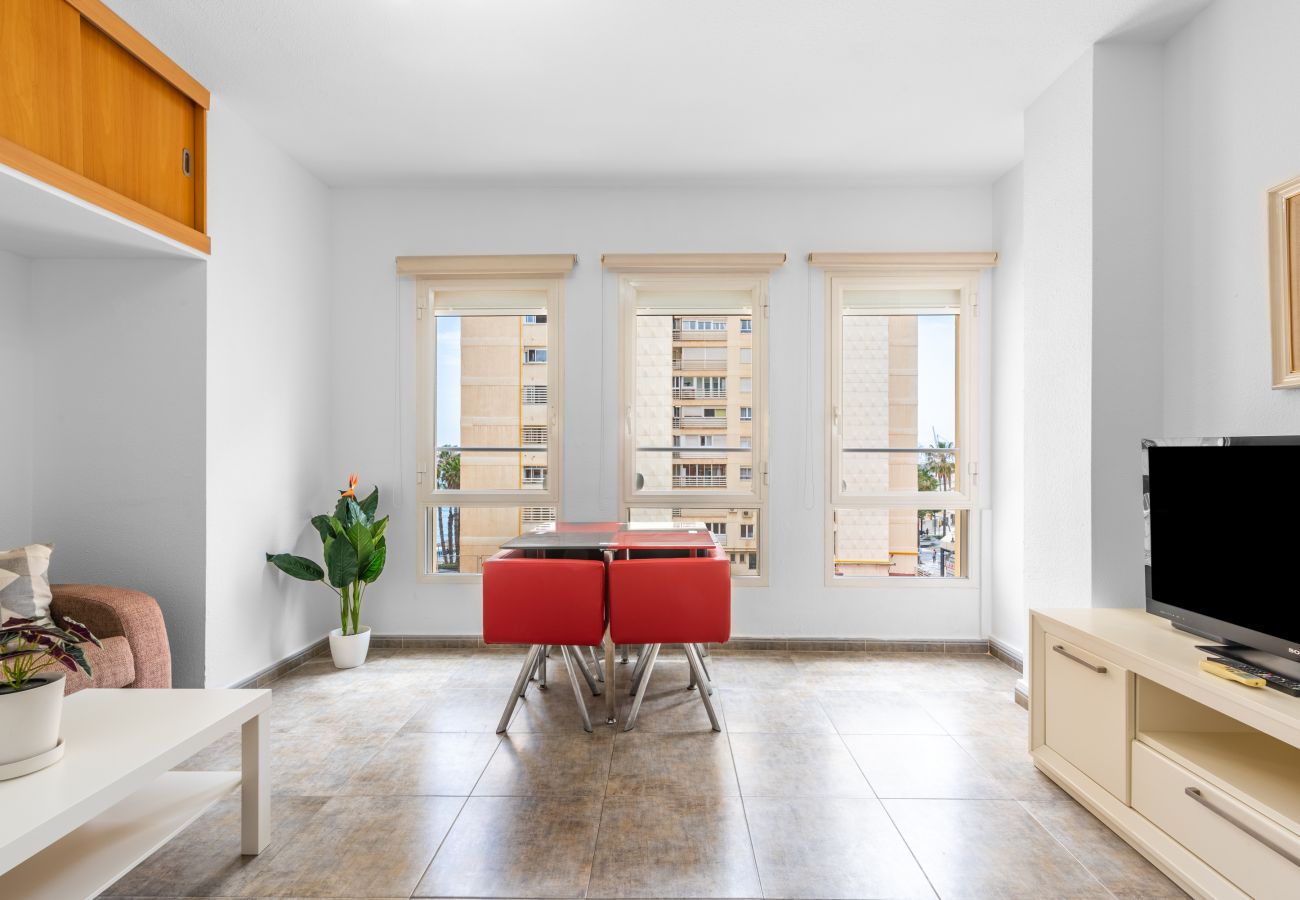 Ferienwohnung in Málaga - Strandwohnung im Stadtzentrum.