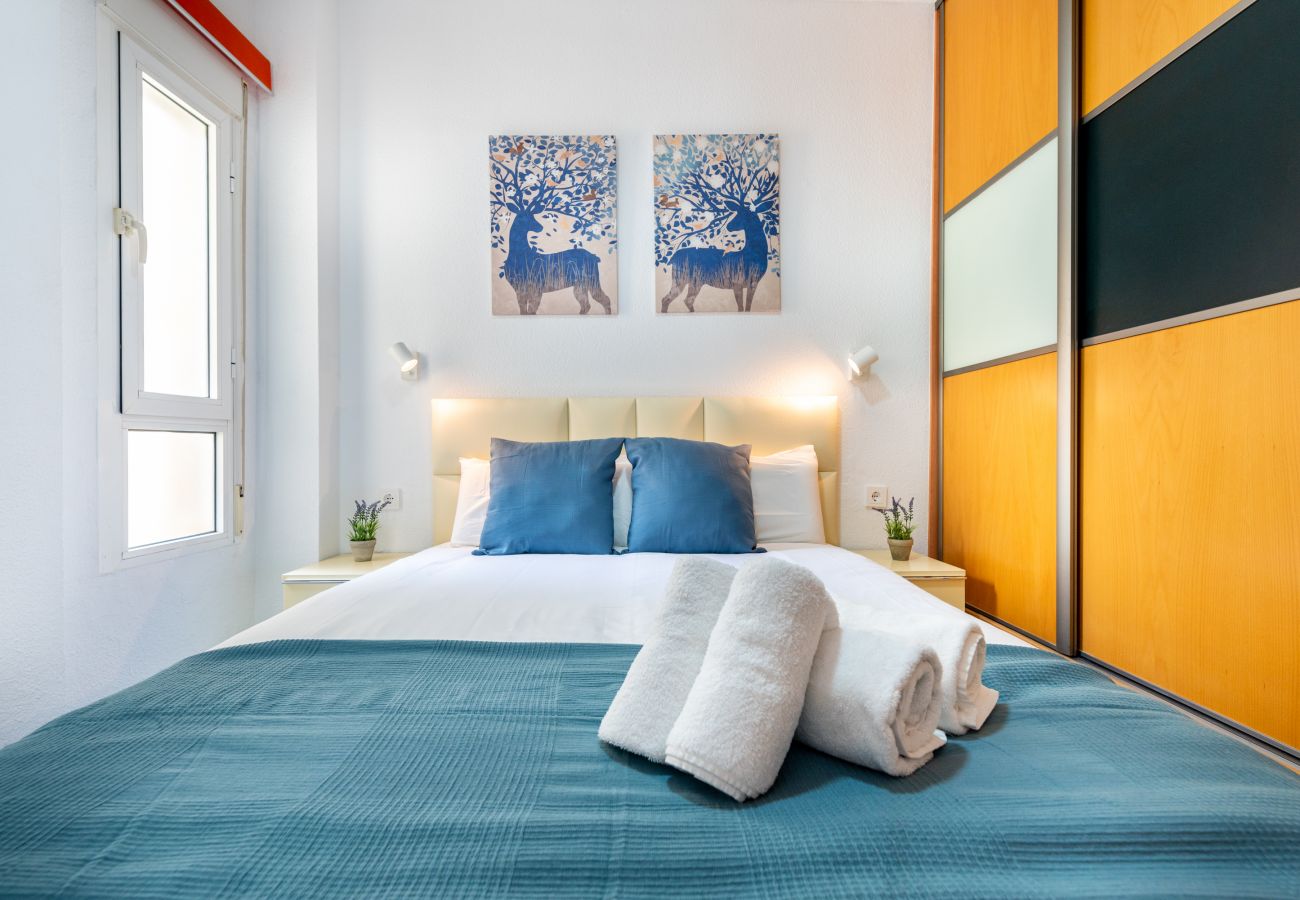 Ferienwohnung in Málaga - Strandwohnung im Stadtzentrum.