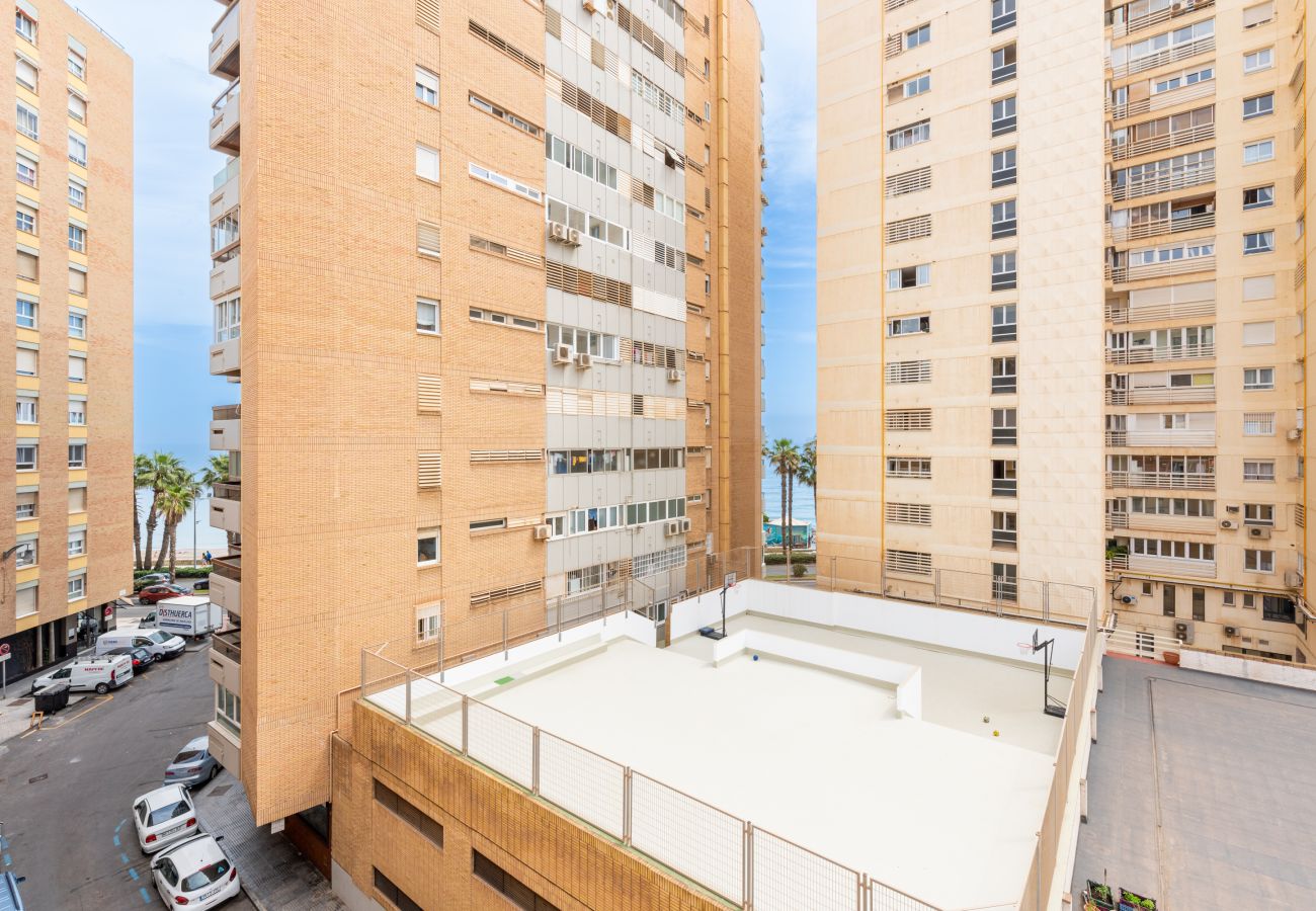 Ferienwohnung in Málaga - Strandwohnung im Stadtzentrum.