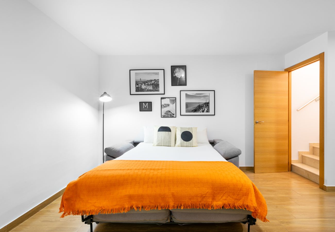 Doppelhaushälfte in Málaga - WintowinRentals Huelin House Terraza Chill out 2