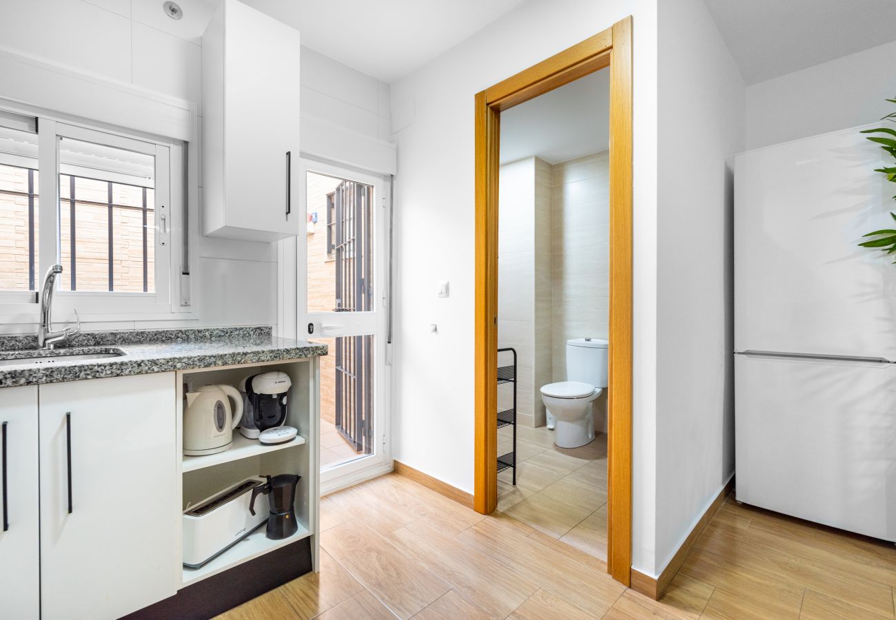 Doppelhaushälfte in Málaga - WintowinRentals Huelin House Terraza Chill out 2