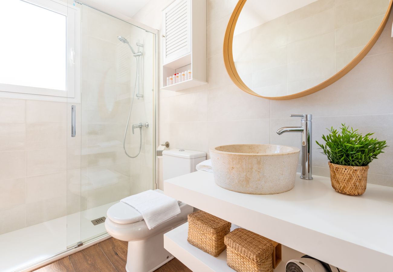 Ferienwohnung in La Cala del Moral - WintoWinRentals - Kleine Villa direkt am Strand.