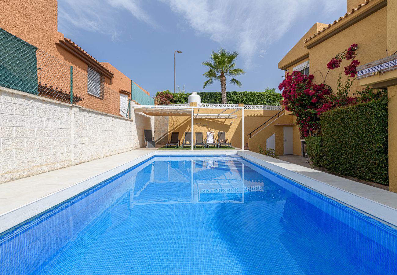 Ferienhaus in Rincón de la Victoria - WintowinRentals Haus mit Privatem Pool in Rincón