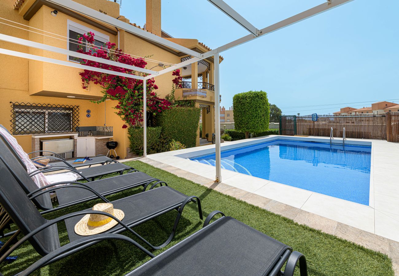 Ferienhaus in Rincón de la Victoria - WintowinRentals Haus mit Privatem Pool in Rincón