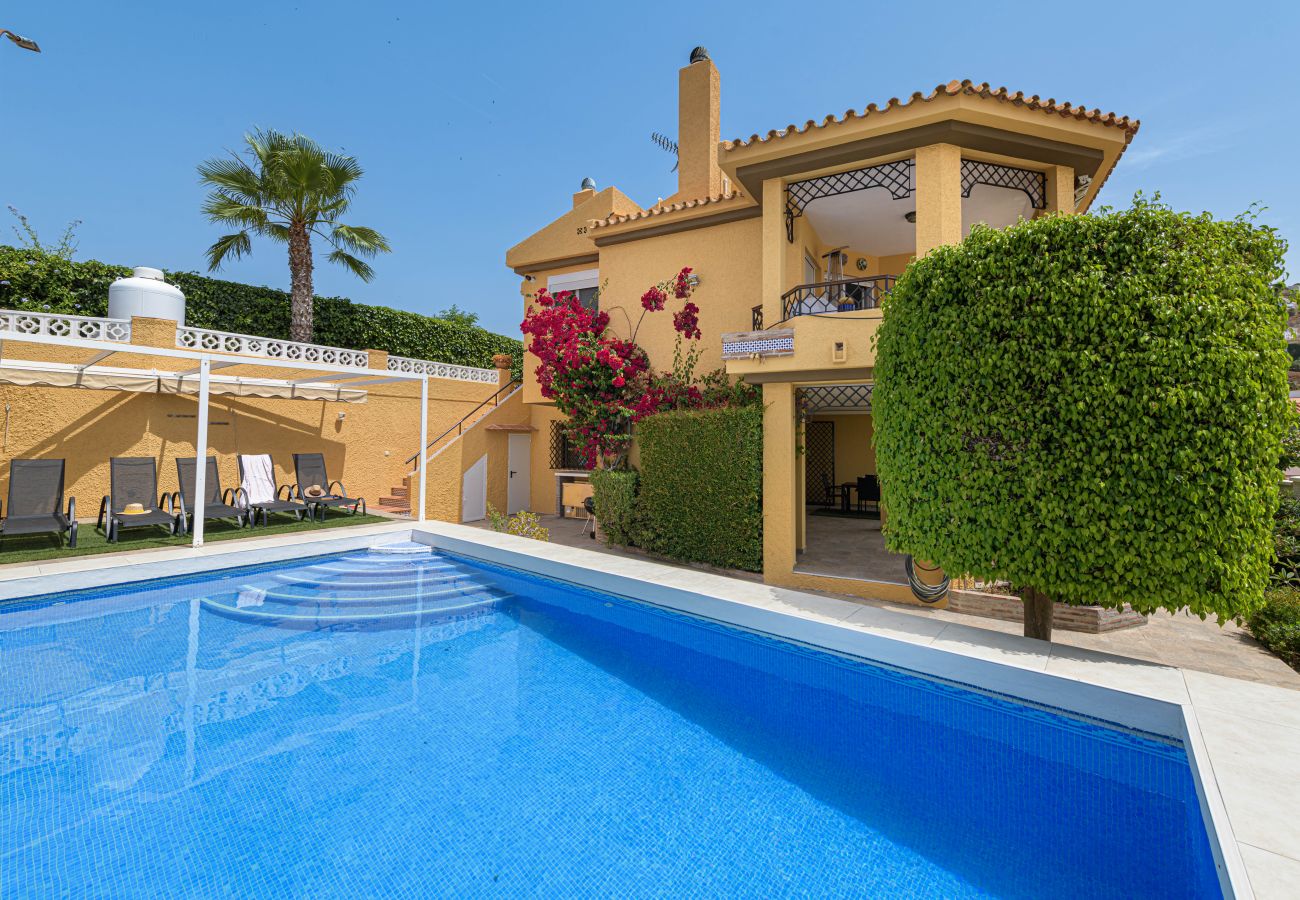 Ferienhaus in Rincón de la Victoria - WintowinRentals Haus mit Privatem Pool in Rincón