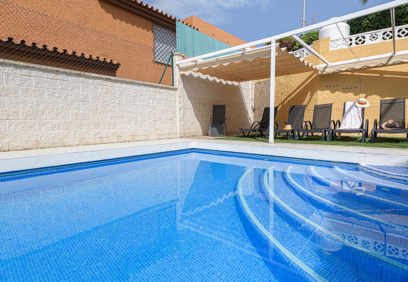 Ferienhaus in Rincón de la Victoria - WintowinRentals Haus mit Privatem Pool in Rincón