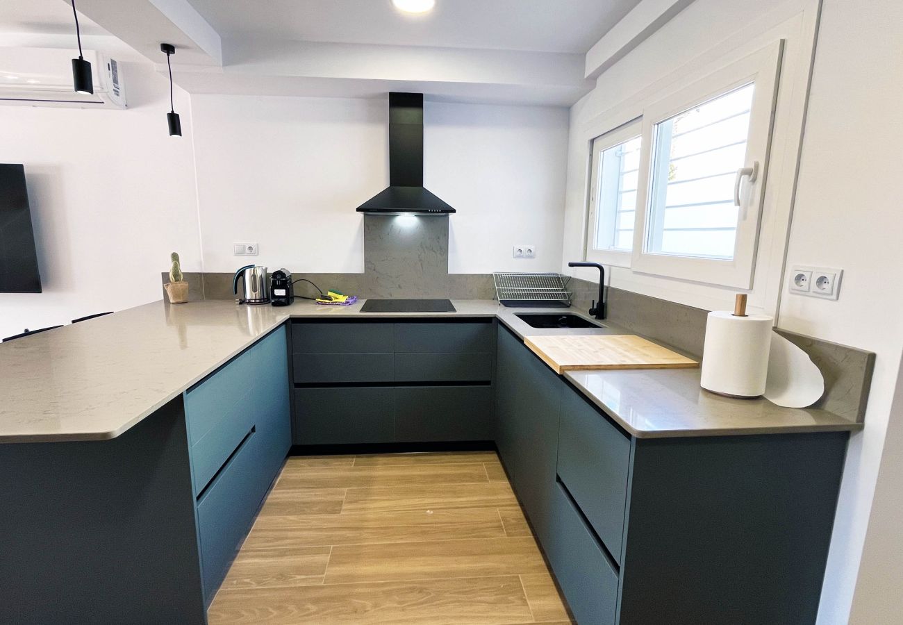 Doppelhaushälfte in Rincón de la Victoria - WintowinRentals Exklusives Familienchalet Mit Terrassen Und Strand In Der Nähe In Torre de Benagalbón