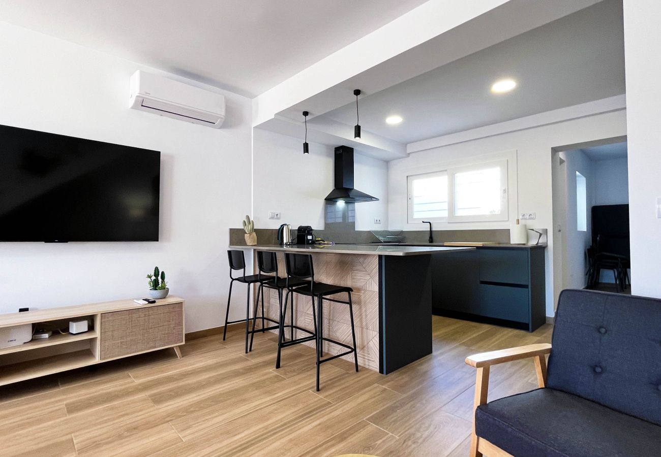 Doppelhaushälfte in Rincón de la Victoria - WintowinRentals Exklusives Familienchalet Mit Terrassen Und Strand In Der Nähe In Torre de Benagalbón