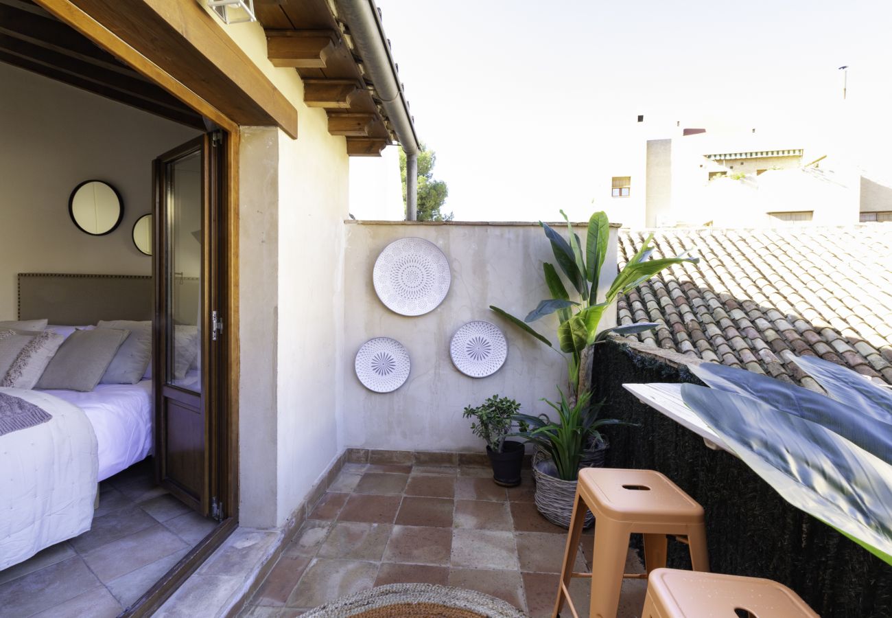 Ferienwohnung in Granada - WintowinRentals Fabelhaftes Penthouse mit Terrasse im Herzen von Granada