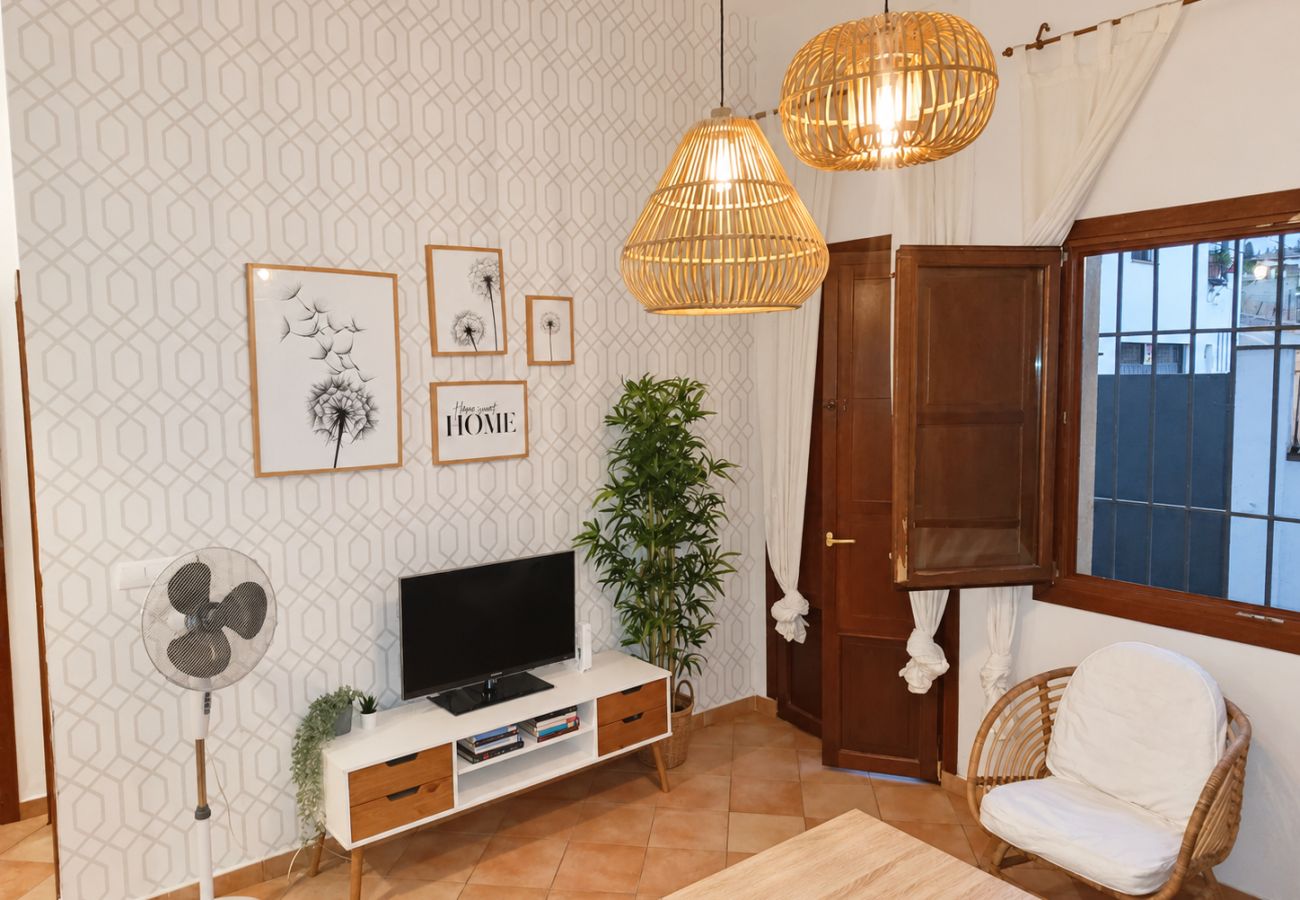 Ferienwohnung in Granada - WintowinRentals Gemütliche Wohnung mit privatem Innenhof neben dem Albaicín