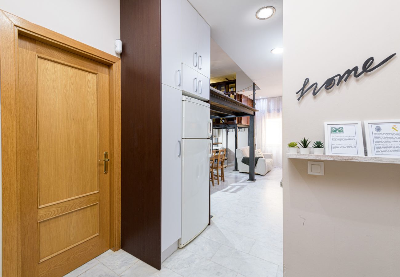 Studio in Málaga - WintowinRentals Gemütliches Loft-Studio für zwei nahe der Altstadt von Málaga