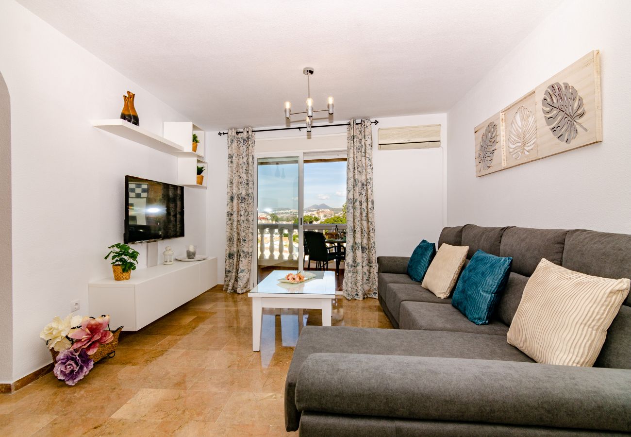 Apartment in Torre de Benagalbon - WintowinRentals Pool, Sunny side & Free Parking.