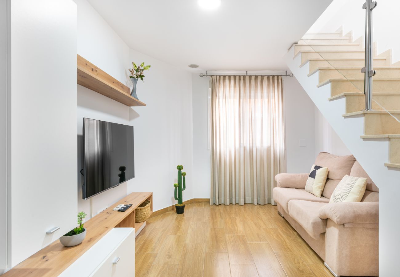 Terraced House in Málaga - WintowinRentals Huelin House Chill Out Terrace Nº1