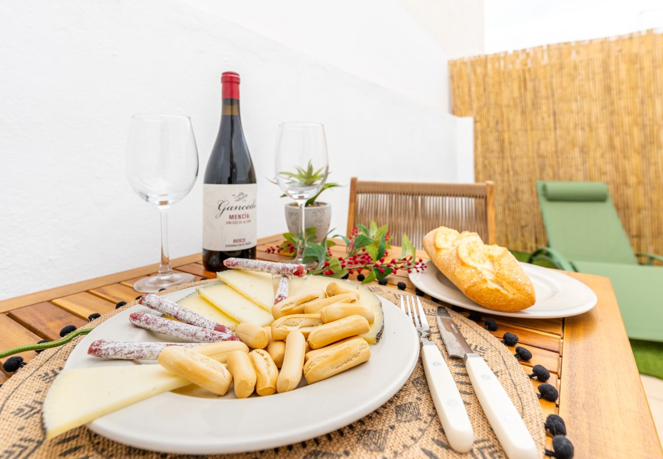 Terraced House in Málaga - WintowinRentals Huelin House Chill Out Terrace Nº1