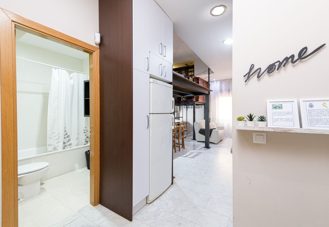 Studio in Málaga - WintowinRentals Cosy Loft Studio for Two near Málaga’s Historic Centre