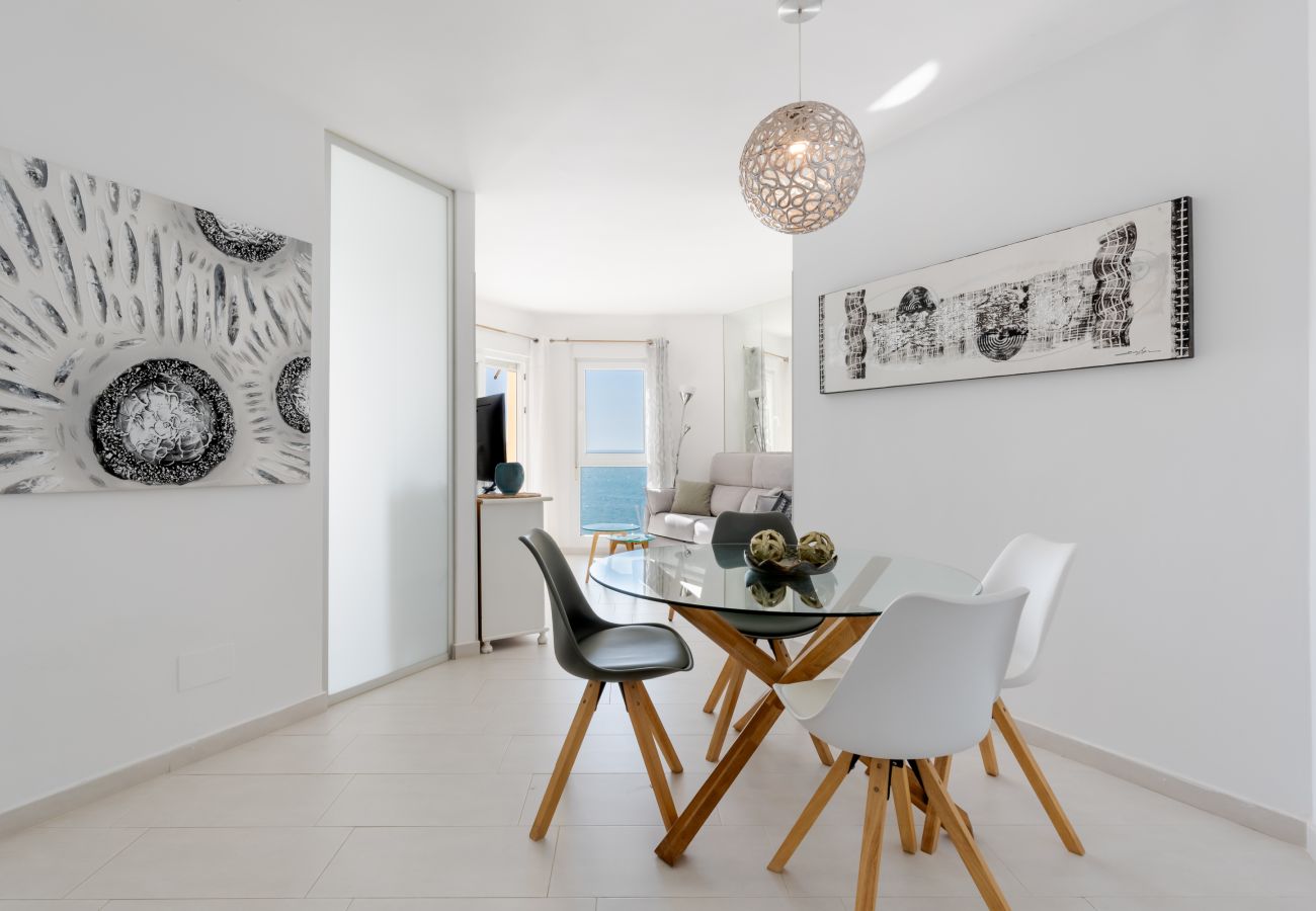 Appartement à Fuengirola - WintowinRentals Détente et vue frontale sur la mer.