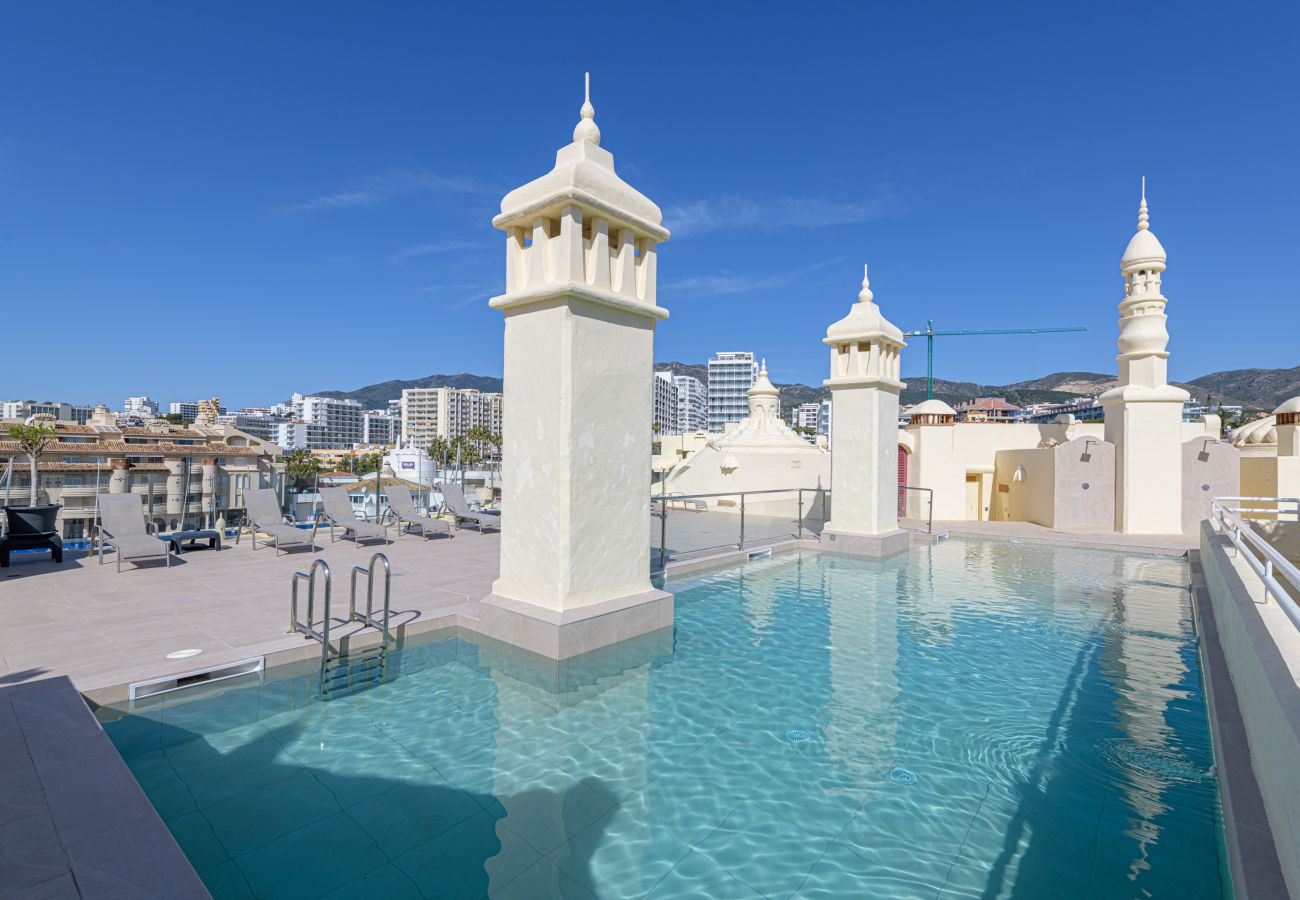Appartement à Benalmádena - WintowinRentals Luxe, Vue Sur la mer Puerto Marina.