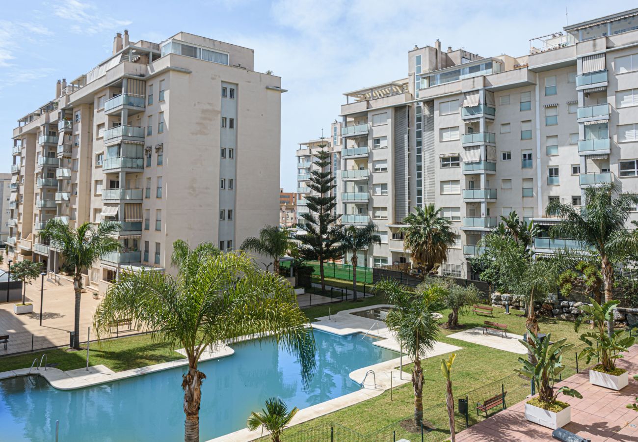 Appartement à Rincón de la Victoria - WintowinRentals 2º Ligne de Plage, Parking, Piscine