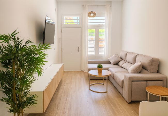  à Málaga - WintowinRentals Appartement moderne et lumineux près de la plage de Huelin