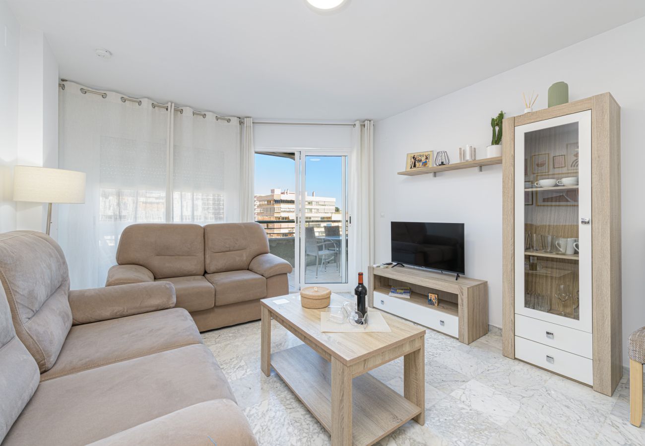 Appartement à Fuengirola - WintowinRentals Appartement avec vue imprenable sur la mer et la montagne, avec piscine à Fuengirola