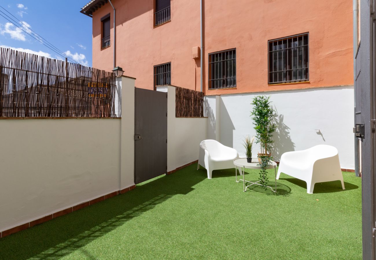 Appartement à Granada - WintowinRentals Appartement chaleureux avec patio privé à côté de l’Albaicín