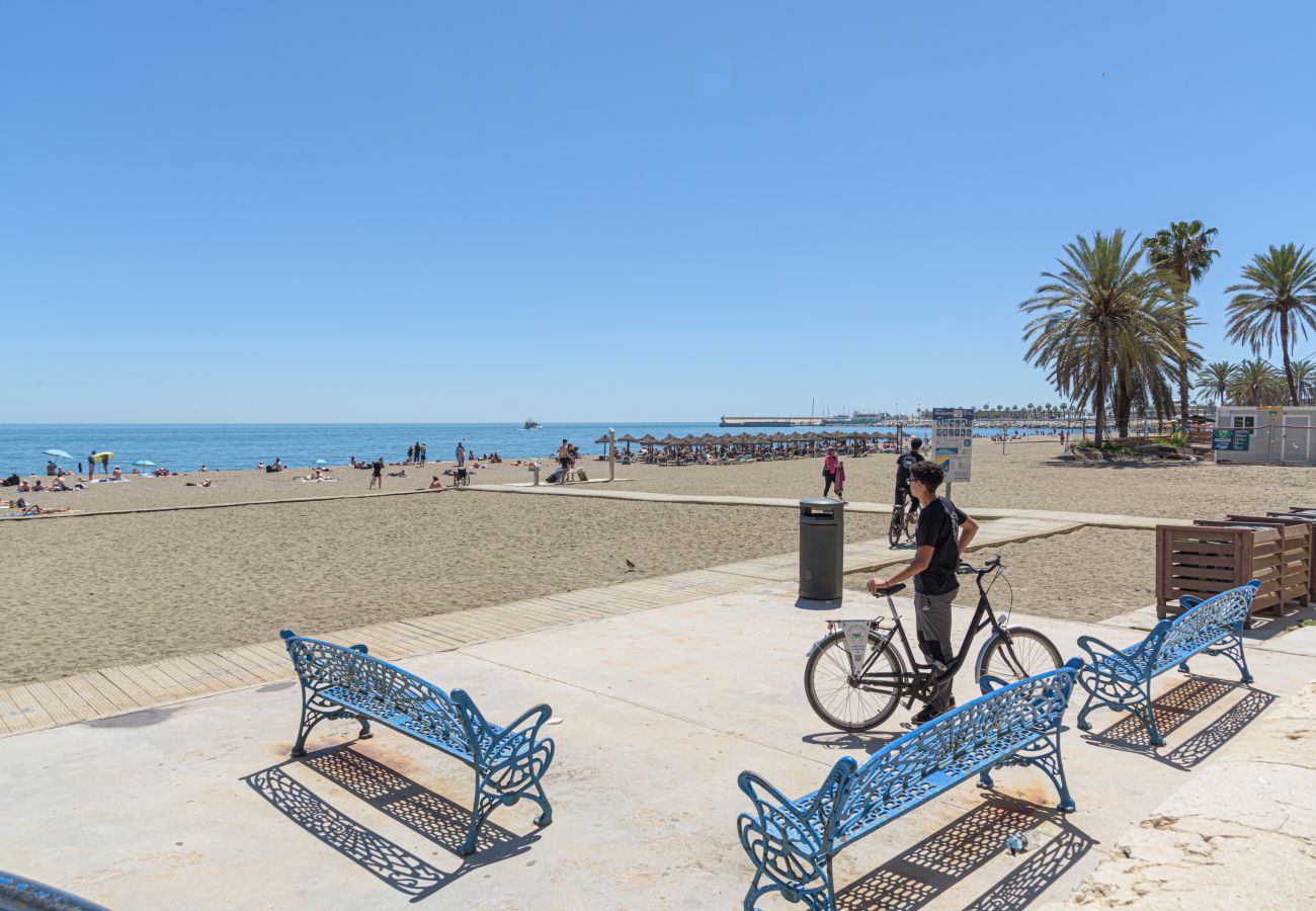 Appartement à Malaga - WintowinRentals Luxury Apartment with Sea Views in La Malagueta