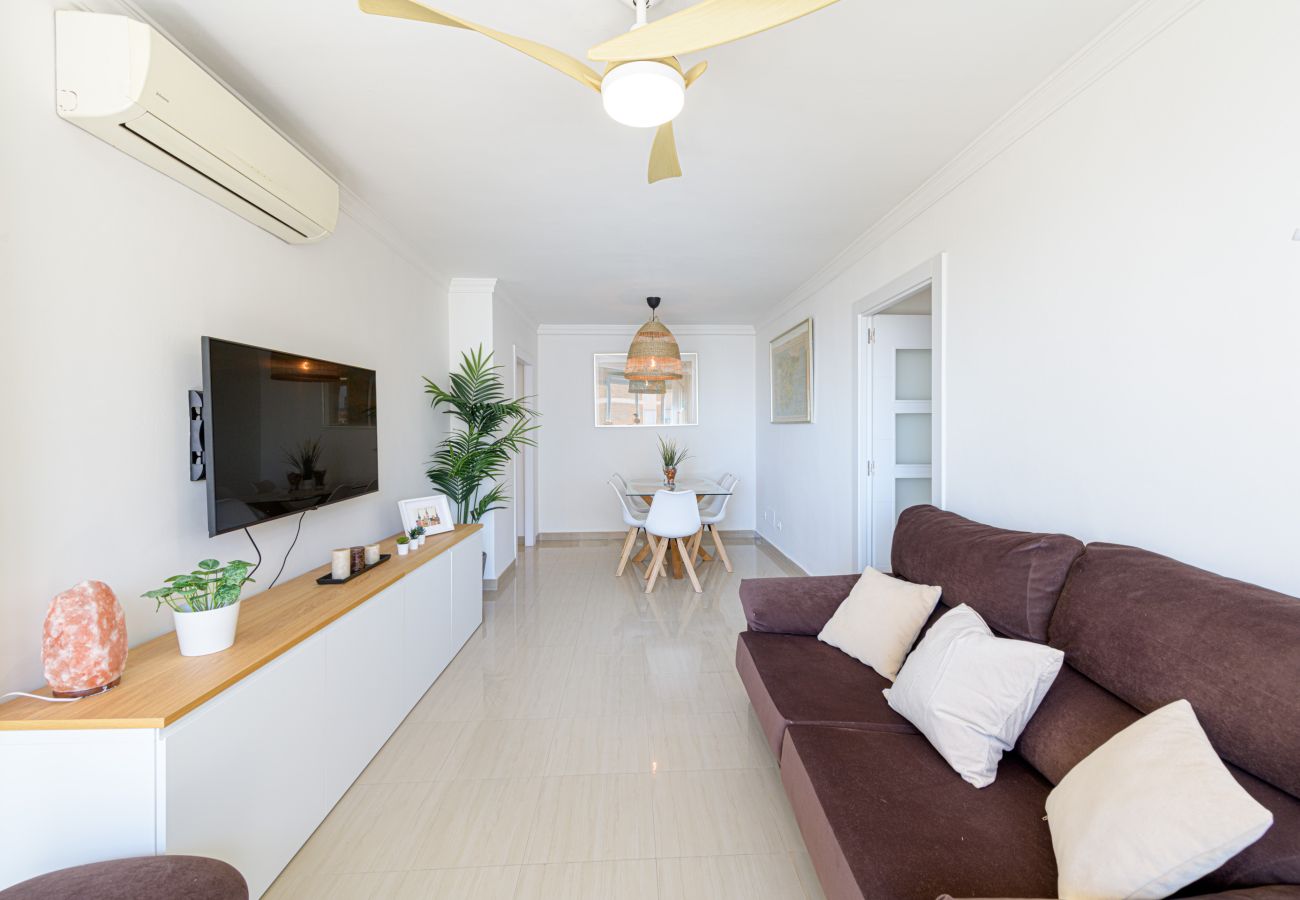 Appartement à Malaga - WintowinRentals Grand appartement à Huelin avec vue privilégiée, parking inclus et proche de la plage