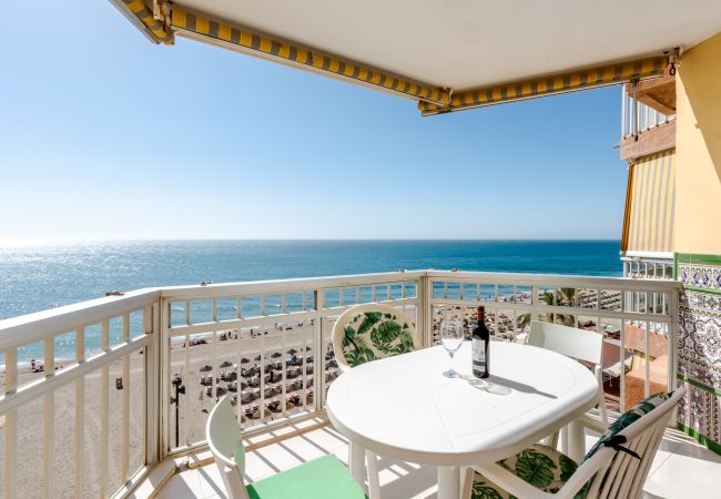 Appartement à Fuengirola - WintowinRentals Détente et vue frontale sur la mer.